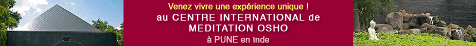 Voyage en Inde, centre de m&eacute;ditation Osho