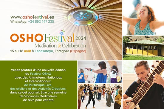 festival Osho en Espagne