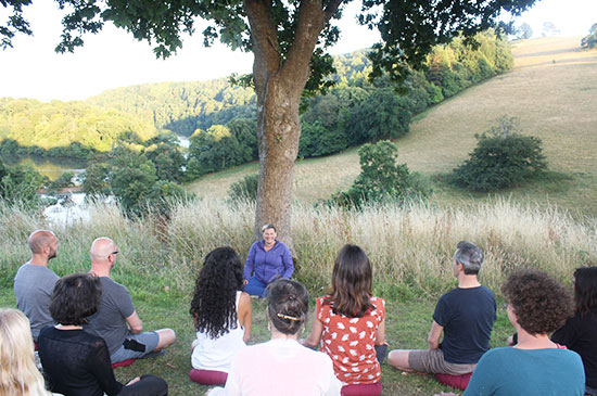 méditation retraite de méditation de pleine conscience avec Sandrine Jourdren