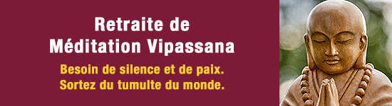 méditation retraite Vipassana